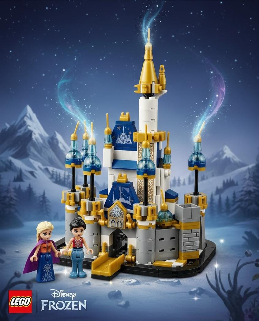 LEGO CASTILLO FROZEN - PARA LAS PEQUEÑAS DE LA CASA