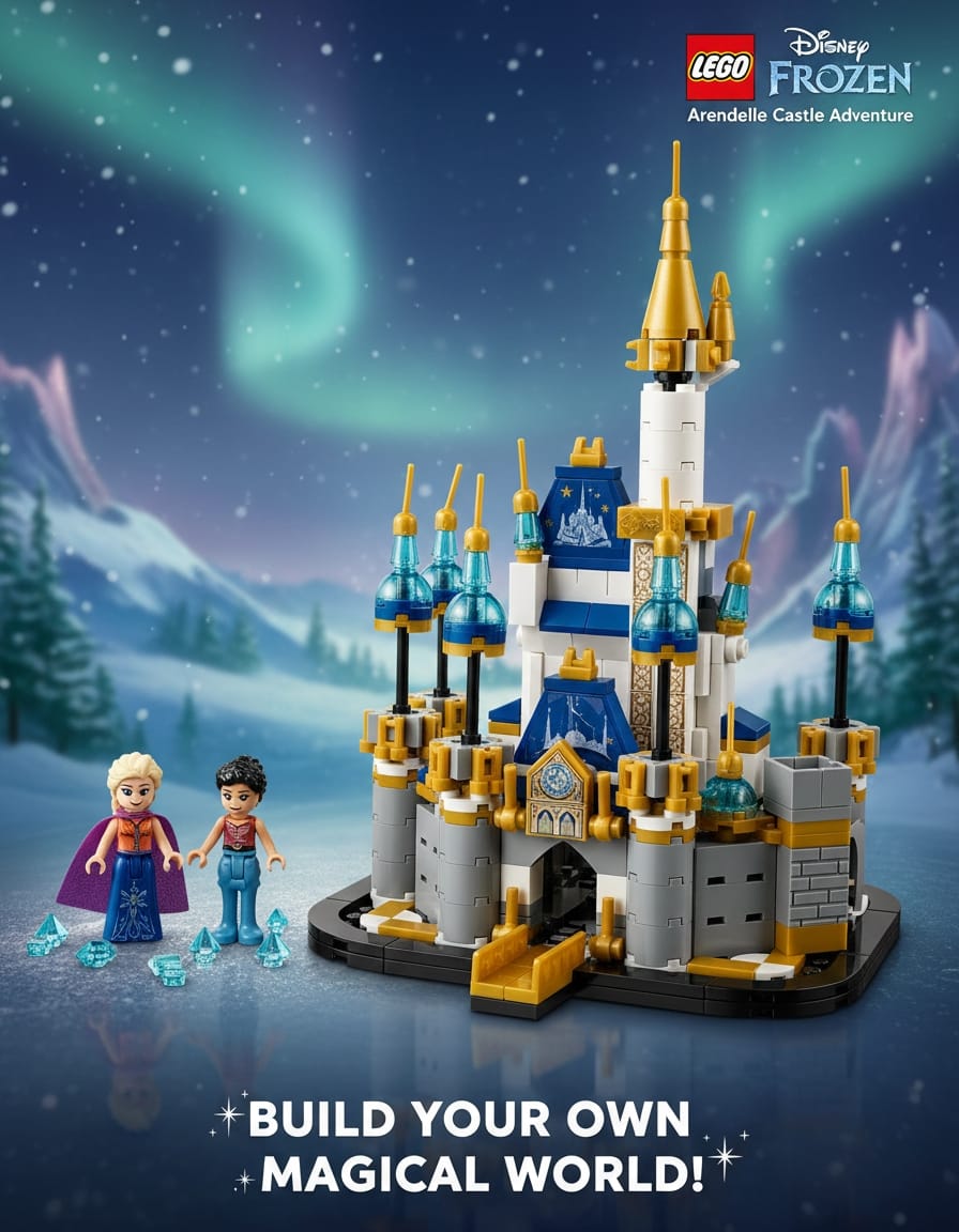 LEGO CASTILLO FROZEN - PARA LAS PEQUEÑAS DE LA CASA